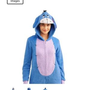 Disneys Women's  Union Suit Eeyore XL (16-18)